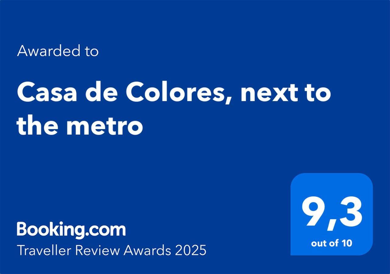 Casa De Colores, Next To The Metro Apartment *